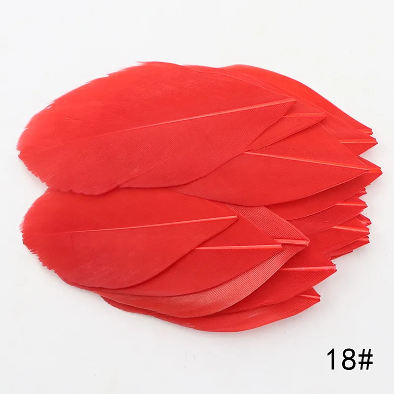 4-7cm Natural Floating Goose Feathers Dyed Colorful Small Plumes for DIY Jewelry Pendant Earrings Hair Accessories