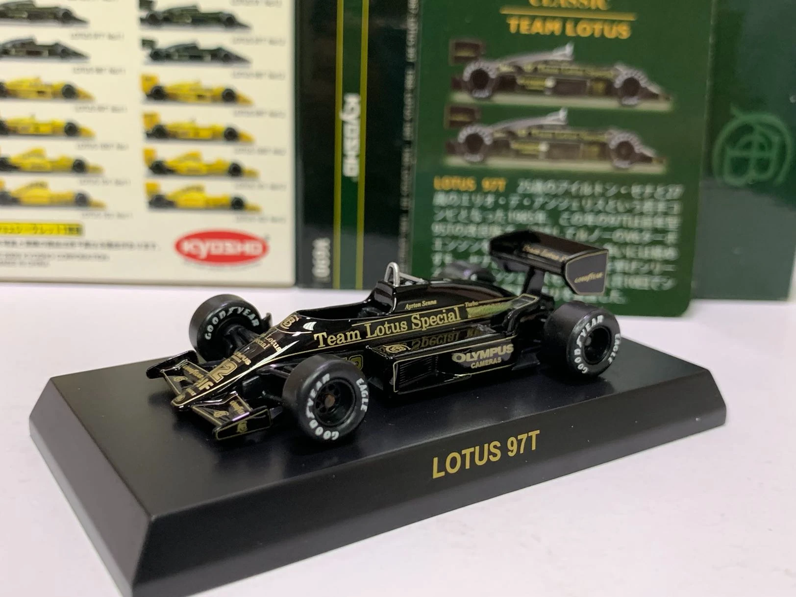 1/64 KYOSHO  Lotus 78 FORMULA 1 racing #5 Collection die-cast alloy assembled car decoration model toys