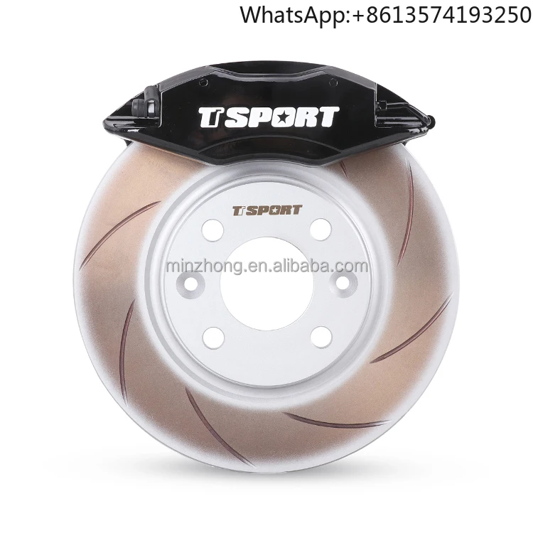For TTSPORT High Performance Brake Calipers Racing 4 Pot Racing Brake Kit for Smart 451 Smart 453 450 R15 Wheel Rim