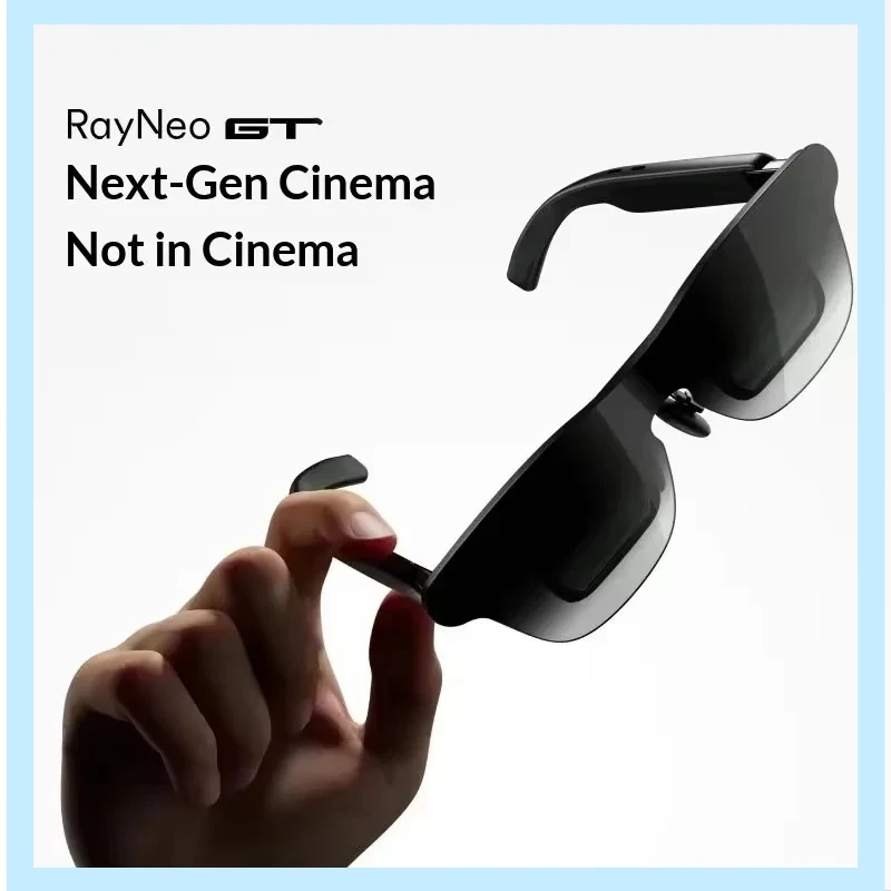 RayNeo GT Smart Glasses Native 3DoF High-Definition Viewing XR Device 201 Inch Giant Screen for Home Entertainment Movie Gaming