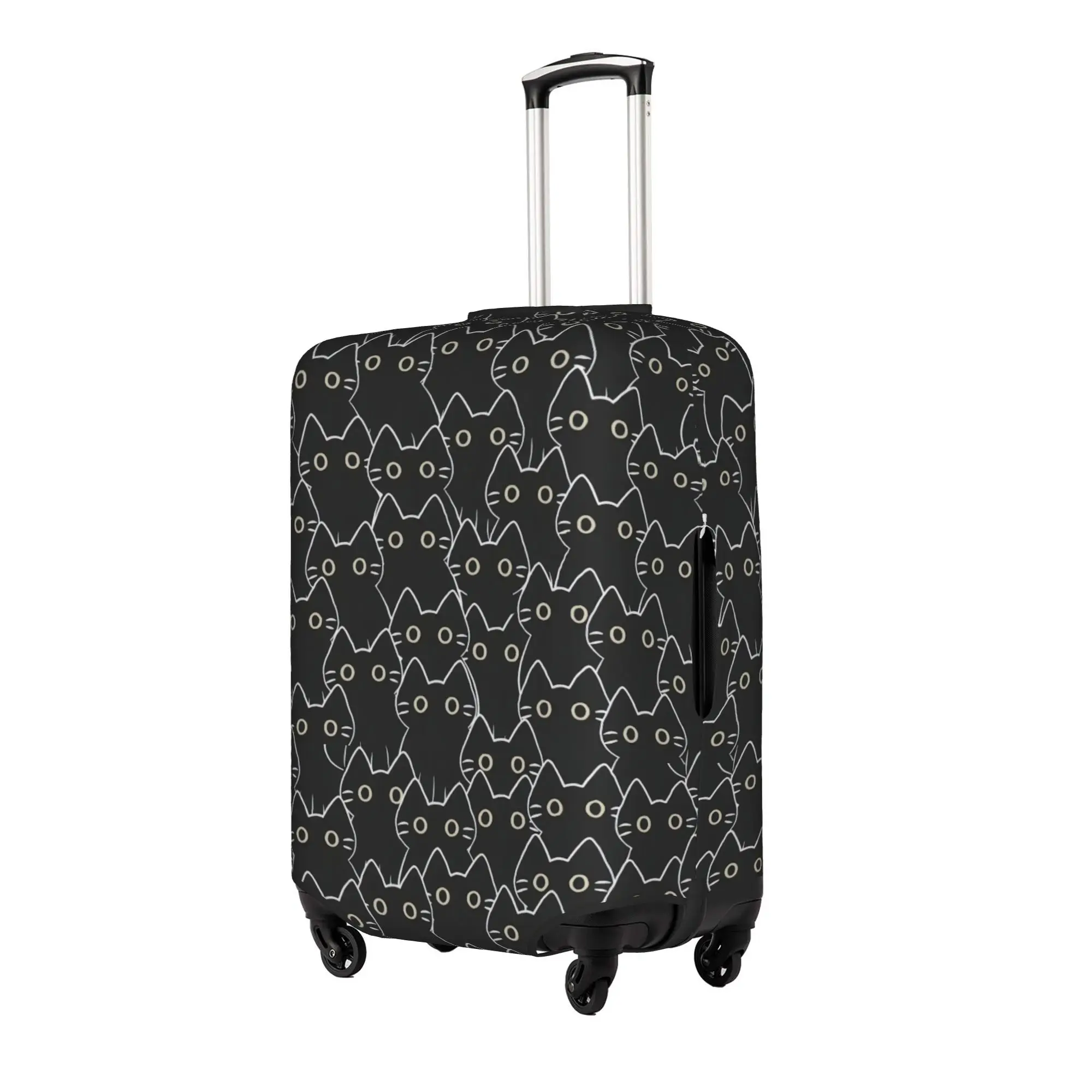 Funny Colourful Creative Cat Printed  Suitcase Cover Washable  Travel Luggage Covers for 18-32 inch