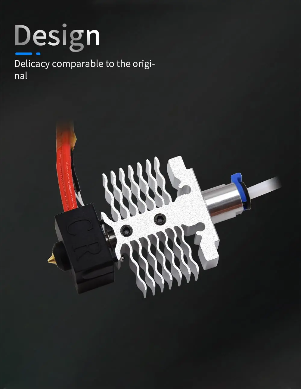 Creality verbessertes Ender 3 V2 Neo Hotend Kit, zusammengebautes Extruder-Hotend für Ender 3 V2 Neo, Ender 3 Max Neo, Ender 3 Neo 3D-Drucker – Detail 2