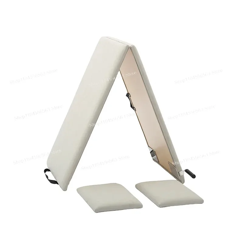Fitness Mat Leather Folding Pad Pilates Pad Work Pad