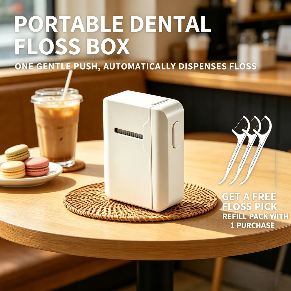 

Высококачественные зубные флоссеры (80 шт.) с автоматическим дозатором, портативный инструмент для ухода за полостью рта для дома, путешествий, офиса, школы