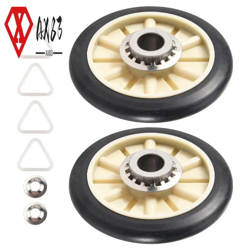 

AX83-2PCS 349241T Dryer Drum Roller Kit For Whirlpool Kenmore Sears
