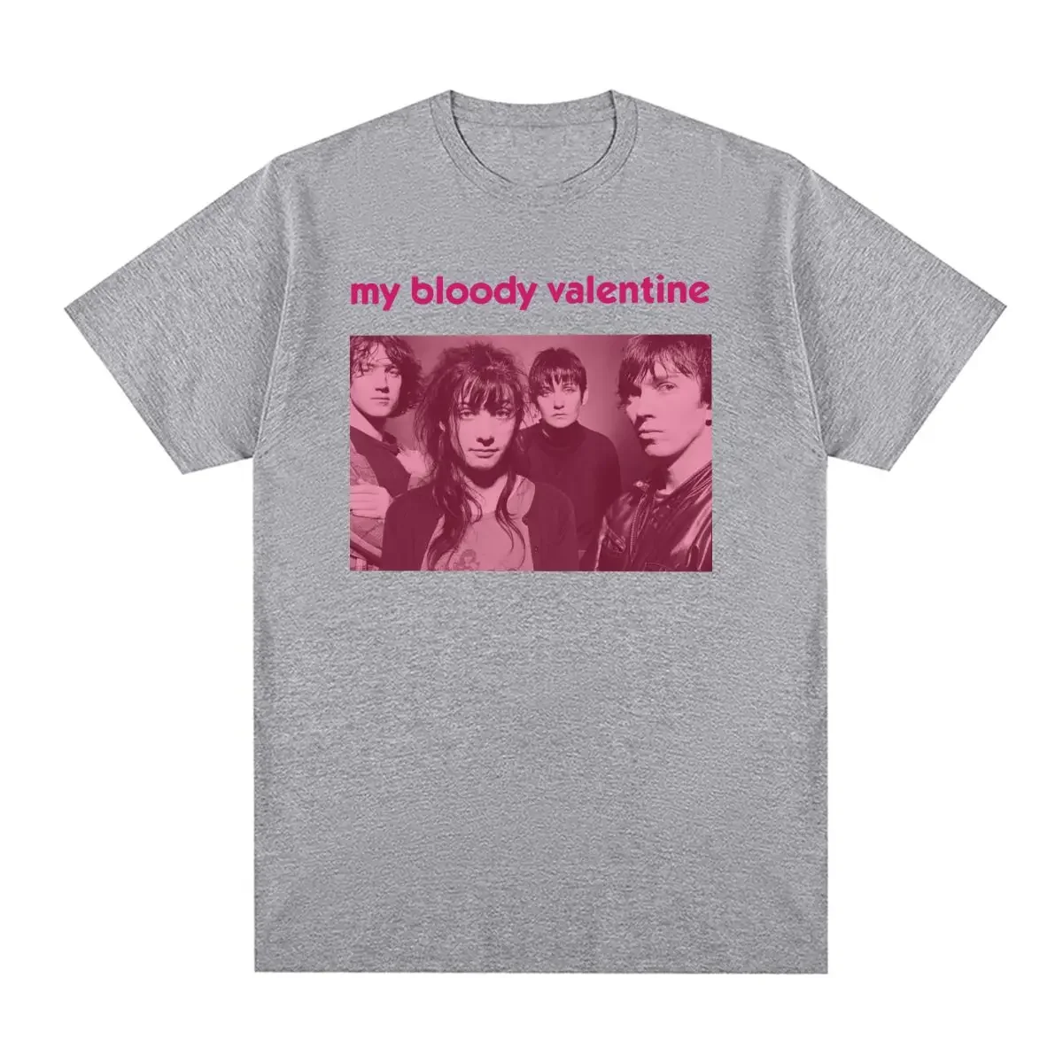 New Tee Tshirt  mens TopsvMy Bloody Valentine T-shirt Slowdive Jesus and Mary Chain Ride You Made Me Realise Cotton Men T shirt