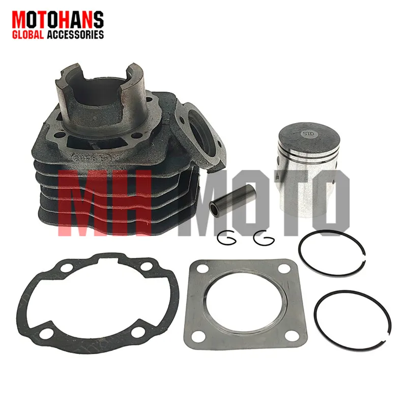 

DIO50 AF27 39MM CYLINDER AND PISTON KIT WITH 12MM PIN 2T 50CC SCOOTER ENGINE PARTS