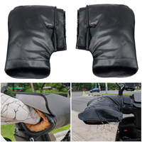 Electric Heating Handlebar Grip Covers Waterproof Cycling Hand Warmer Muffs Windproof 3 Levels Setting Snowmobile Bike Accessory