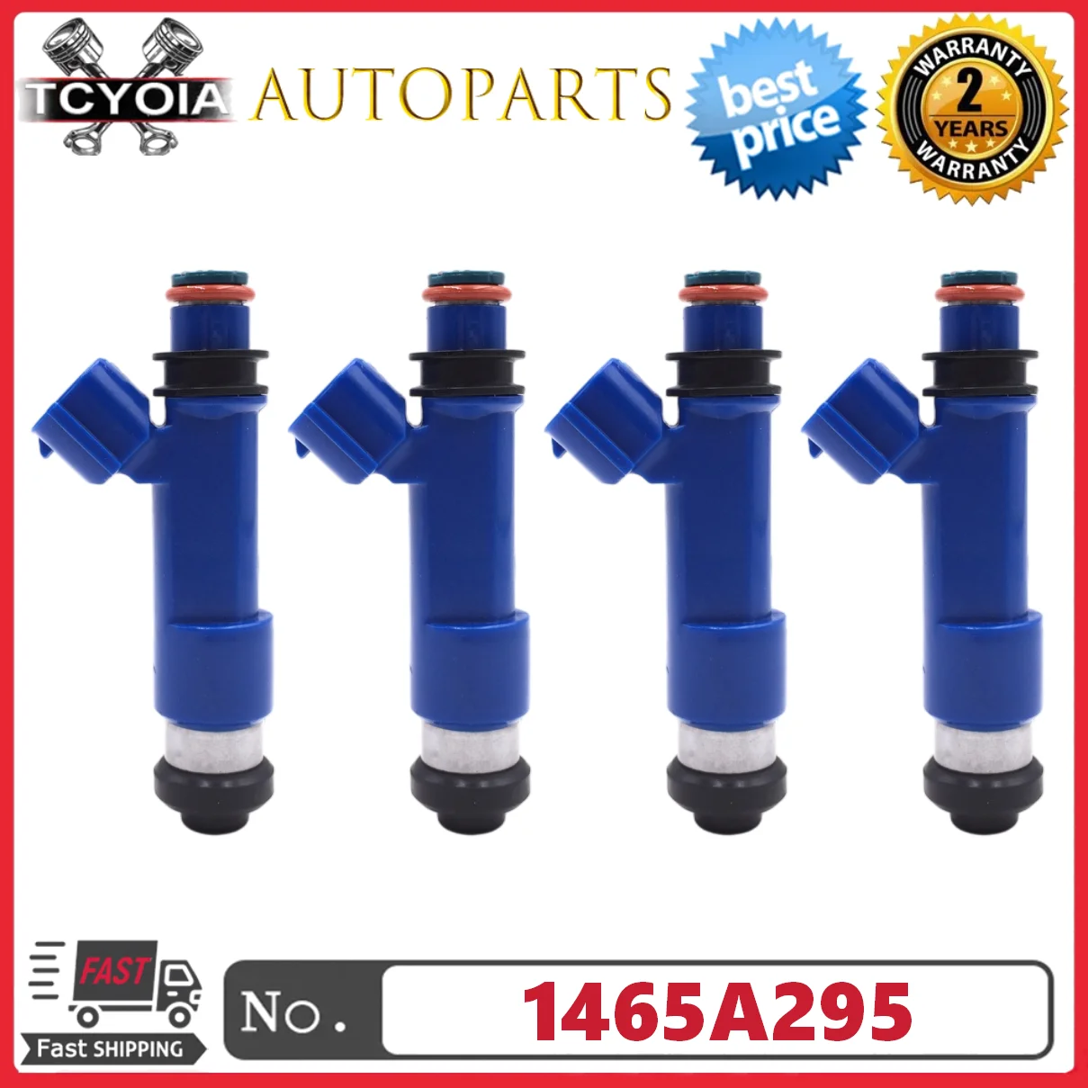 

4 шт./компл. топливных форсунок 1465A295 для Mazda 3 (BK) 2002-2009, M3 (BL) 2009-2013, M3 (BM) 2013-2016, M3 (BN) 2017