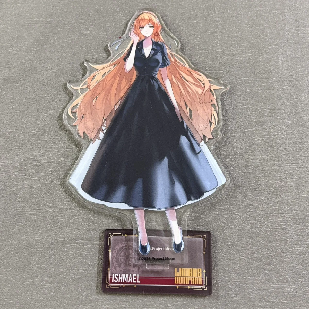 Limbus Company Ishmael Cosplay Anime figure tinplate badge brooch Acrylic Standing sign set ornament Accessories Halloween gift view 2