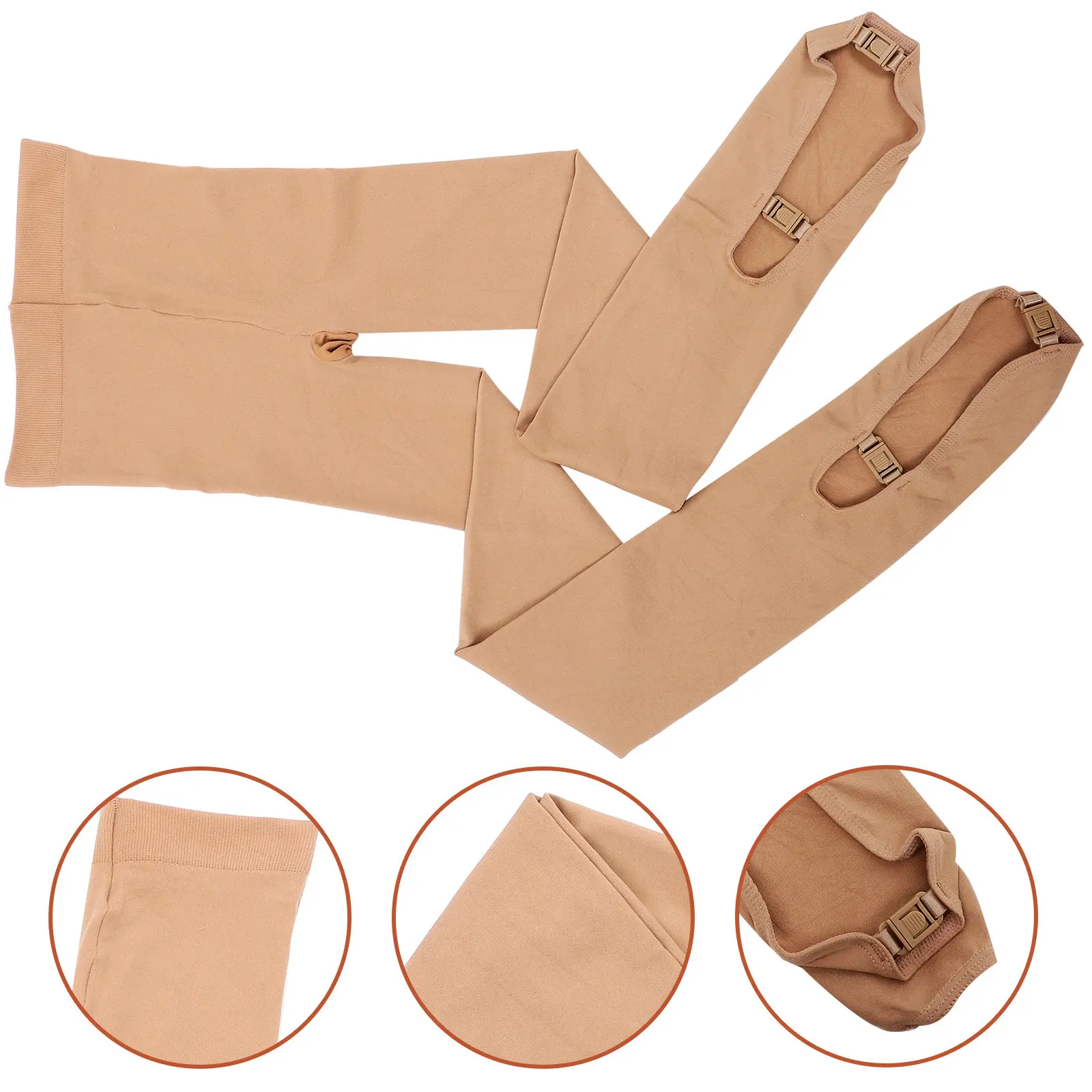 

Теплые плотные колготки для женщин из нейлона с эластичным комфортным поясом и пряжками для катания на коньках и роликах