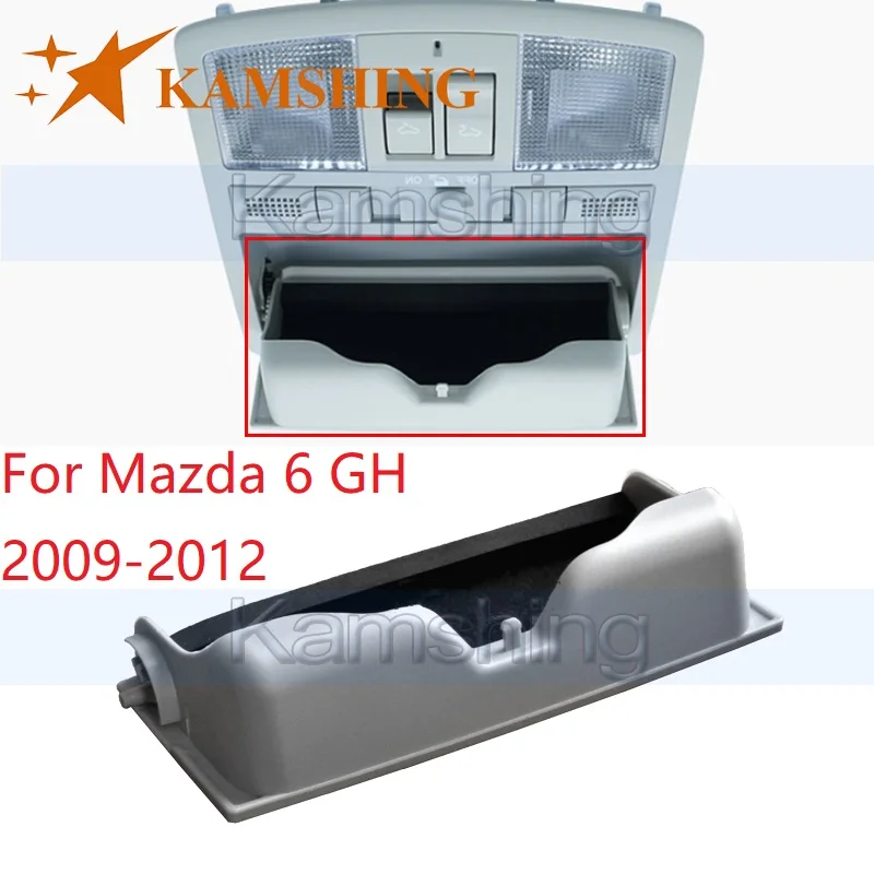 Kamshing For Mazda 6 GH 2008 2009 2010 2011 2012 CX9 Car Ceiling Light Reading Light Sunroof Interior Glasses Case Storage Box