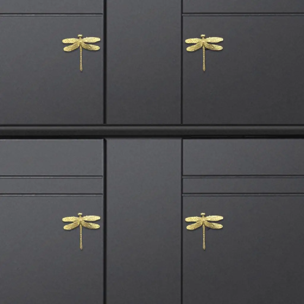 2–3 Stück Libelle Messing Möbelgriffe Knöpfe Hardware
