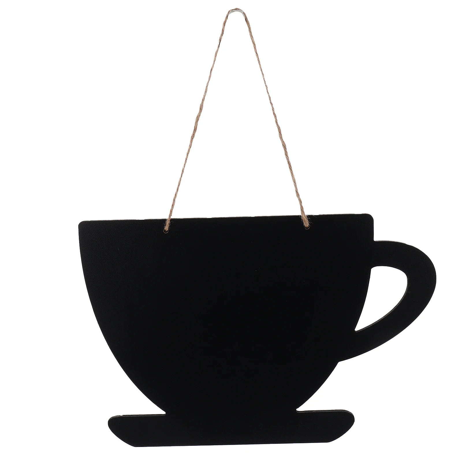 

1pc Wooden Hanging Blackboard Chalk Sign for Wedding Coffee Shop Restaurant Wall Door Window Notice Board Durability
