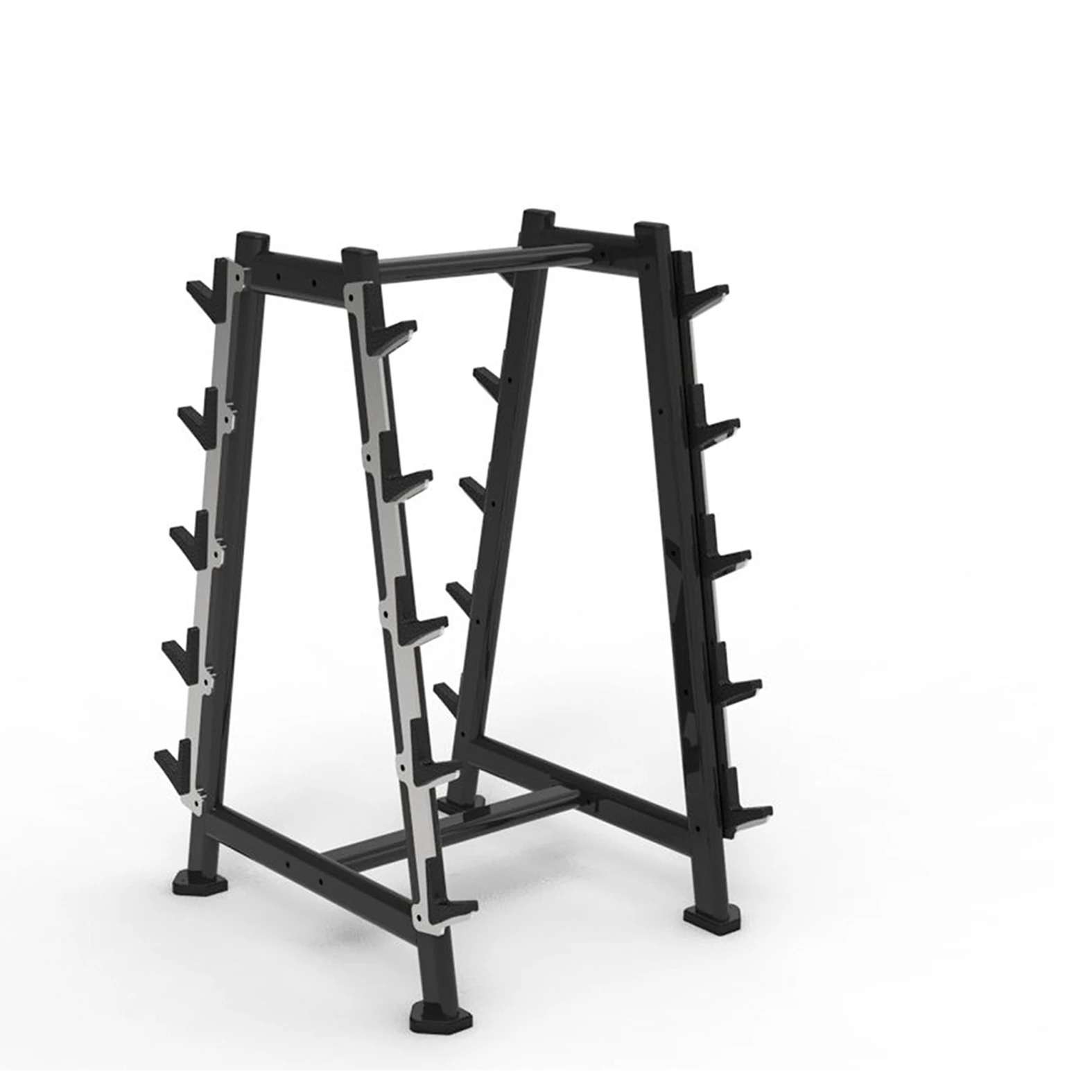 

Portable Gym Shelf for Home Use Commercial Barbell Rack with Dumbbell Accessories Metal Frame Plate Storage Part