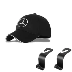 Auto Multifunctional Hook Accessories Storage Leisure Car Baseball Cap for Mercedes Benz W204 W205 Amg W212 W213 W210 W177 GLA