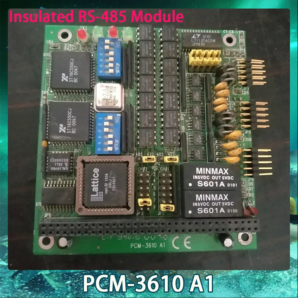 For Advantech Insulated RS-485 Module Type Capture Card PCM-3610 A1