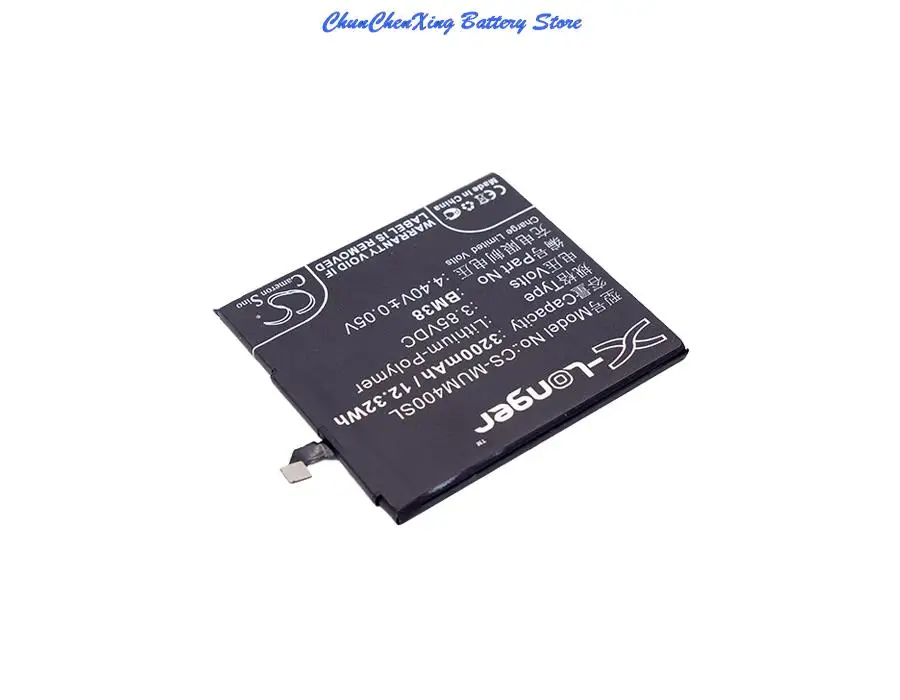 OrangeYu-batería BM38 de 3200mAh para XiaoMi Mi 4S, Dual SIM, Xiaomi Mi 4S