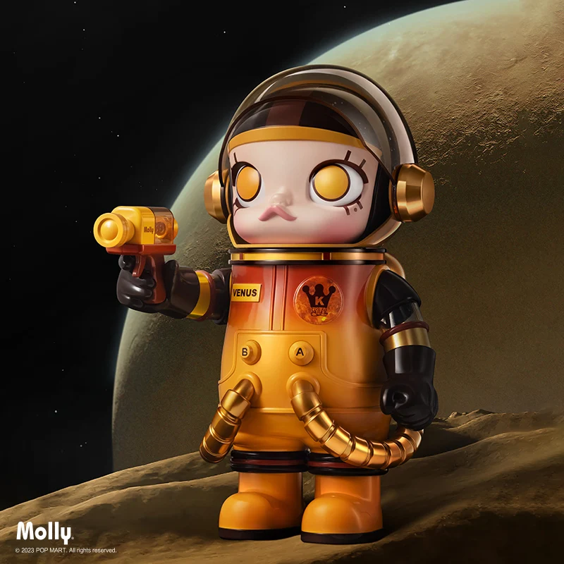 POP MART-Boîte mystère de la série MEGA SPACE MOLLY 400%, 1/6 pièces