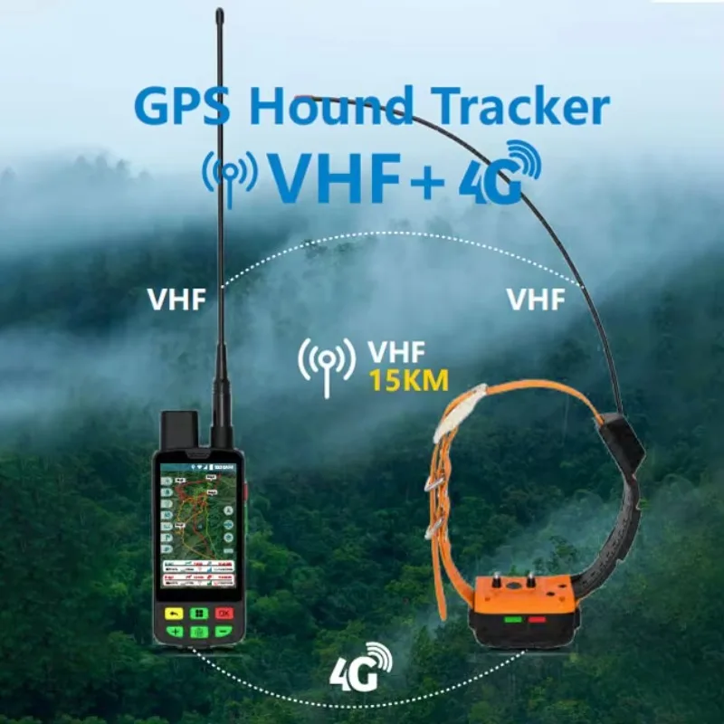 Dog Tracker Tactil Resistente Al IP68 Gran Capacidad De Bateria