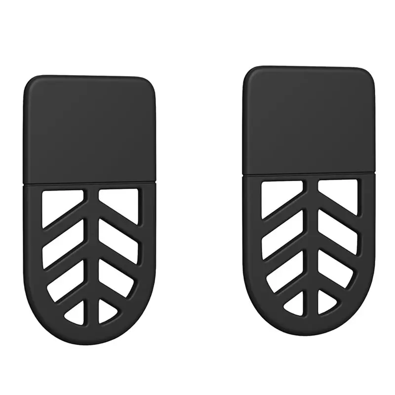 ABMR-Silicone Flexible Sponge Holder Sink Holder For Kitchen 2PCS Black Quick Drying Holder For Sponge Brush Soap
