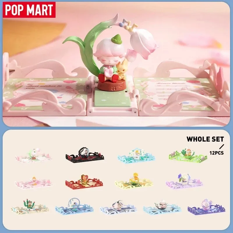 

POP MART подарок для вас, серия поздравительных открыток, наборы сцен, слепая коробка, коробка-сюрприз, оригинальная фигурка, мультяшная модель, загадочная коробка