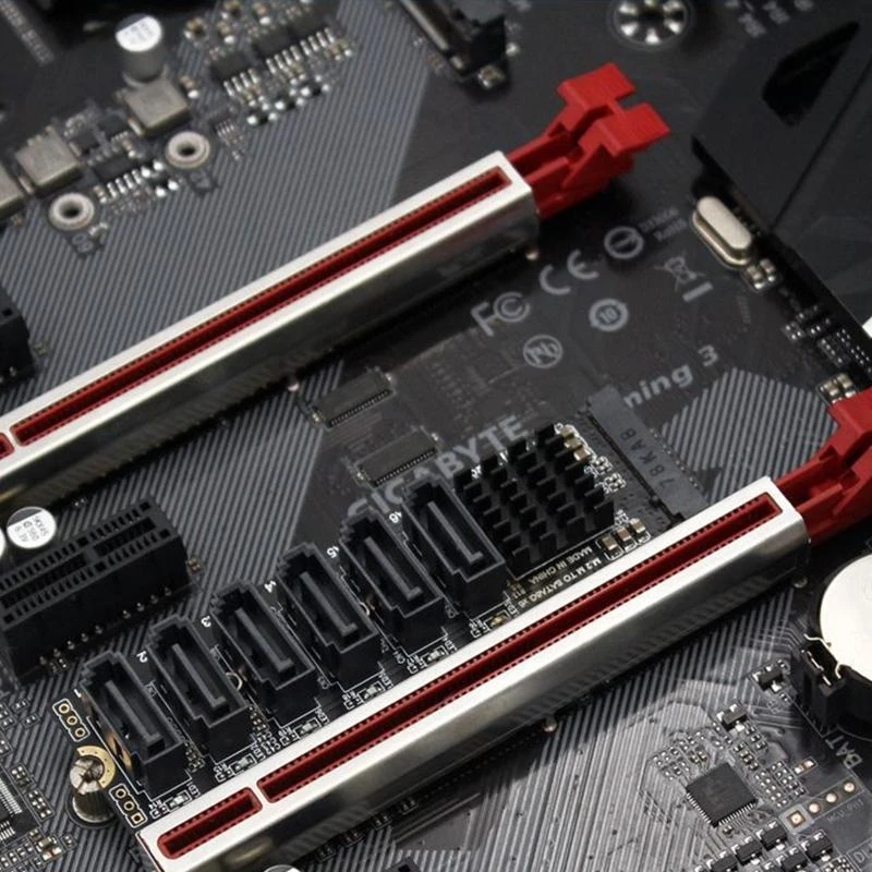 PH516 NVME TO 6 PORTS ADAPTOR CONVERTOR CART