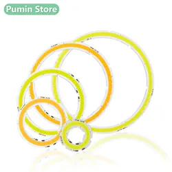 led 12v cob Angel Eyes 20mm-120mm Aluminum Board Ring Chip LED Cold White Warm White Light For Bulb Light Source Accessories