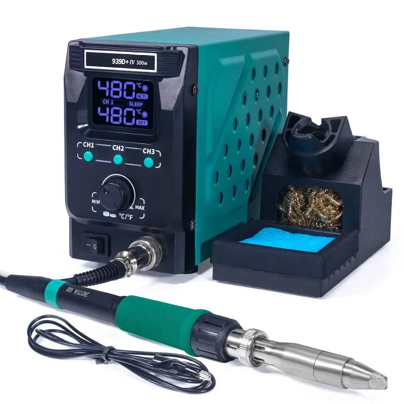 High Frequency Digital Display High Power Constant Temperature Welding Station Big Spot Thermostatic Soldering Station