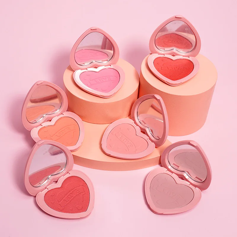 

Pink Blush Private Label Cruelty Free Vegan Blushes Waterproof Makeup Bronzer Cheek Single Smooth Blusher Wholesale Bulk 10pcs