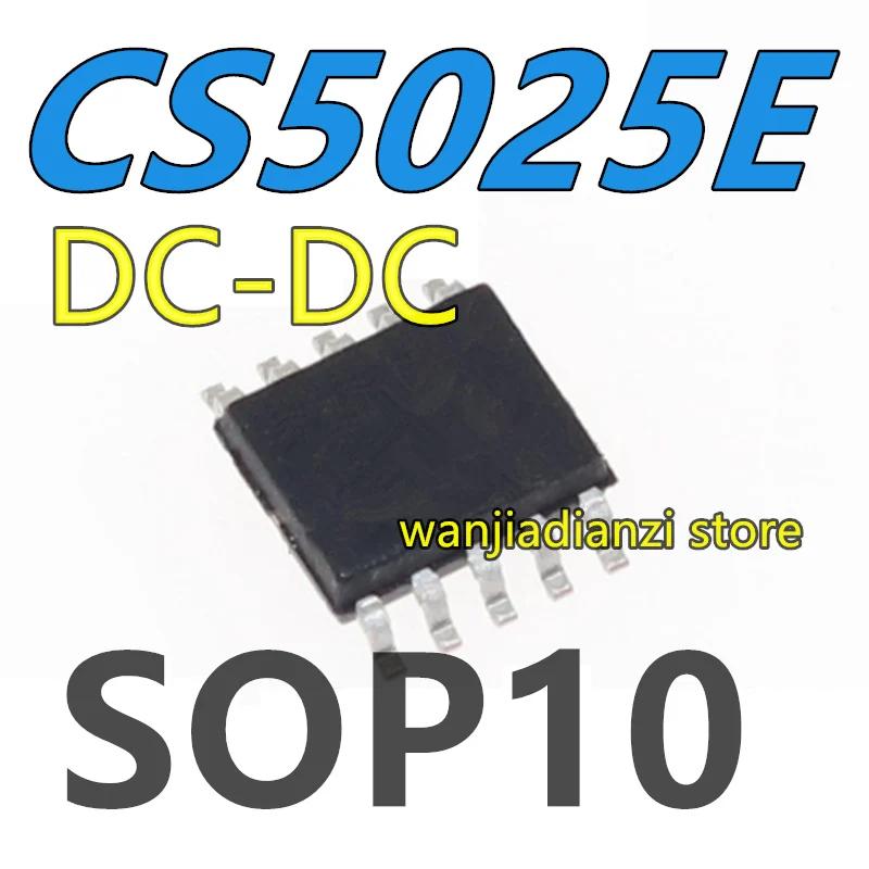 New original CS5025E CS5025 SOP10 ESOP10 CS83501E 8 a high-efficient powerful boost DC-DC converter 3-12 v step-up IC