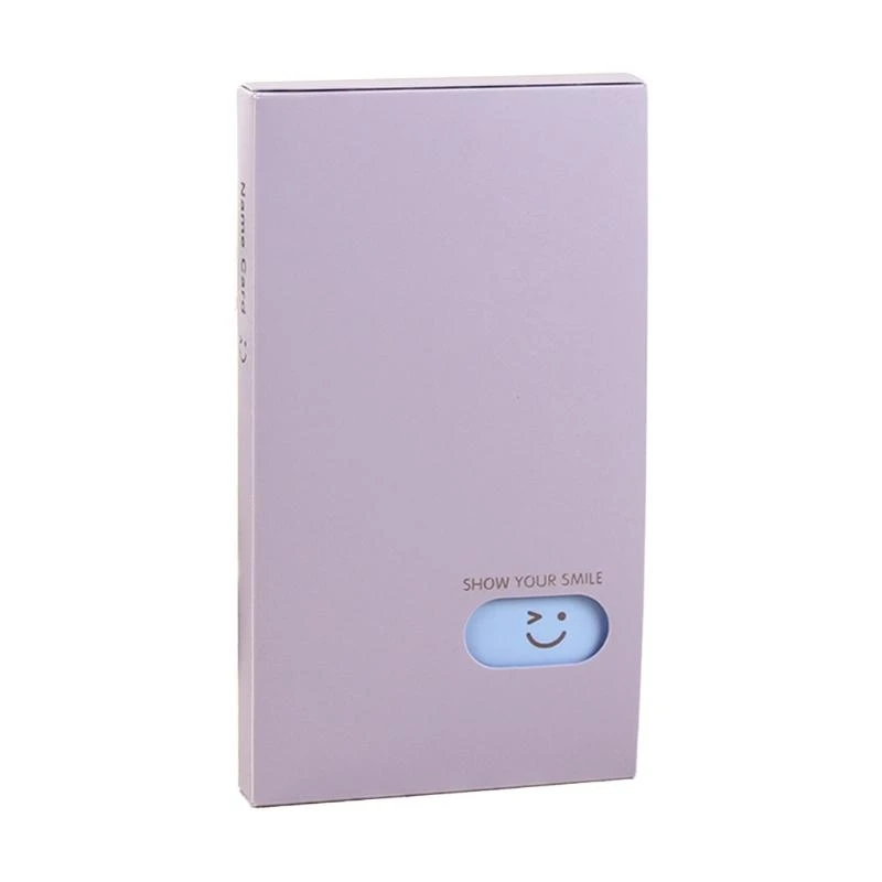 R6FF 120 Pockets Business Card Book Credit Holder Name Card Picture Photo Album Storage for Case Keeper