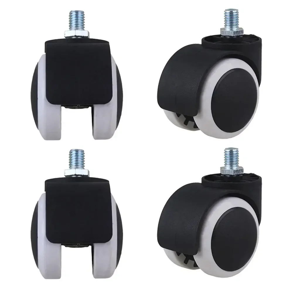 yesOffice Chair Swivel Casters Furniture Wheels Screw Thread Stem Replacement for Sofa Bed Goods Shelf Storage Rack Pack of 5