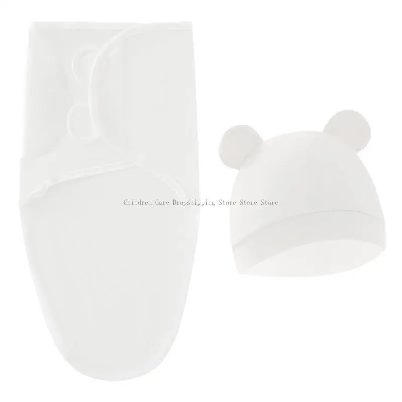 

Детские пеленальные мешки с шапочкой, комплект для пеленания новорожденных, эргономичные детские пеленки для детей 0-3 месяцев,