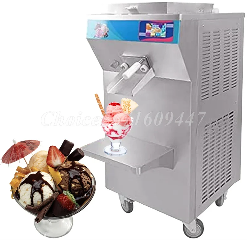 Commercial Hard Ice Cream Machine Itlaly Gelato Ice Cream Making Machine Batch Freezer