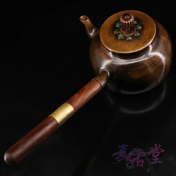 

Special Collection Of Pure Copper, Pure Copper, Handmade, Inlaid With Gems, Kung Fu Teapot, Copper Kettle, Kettle, Teapot.