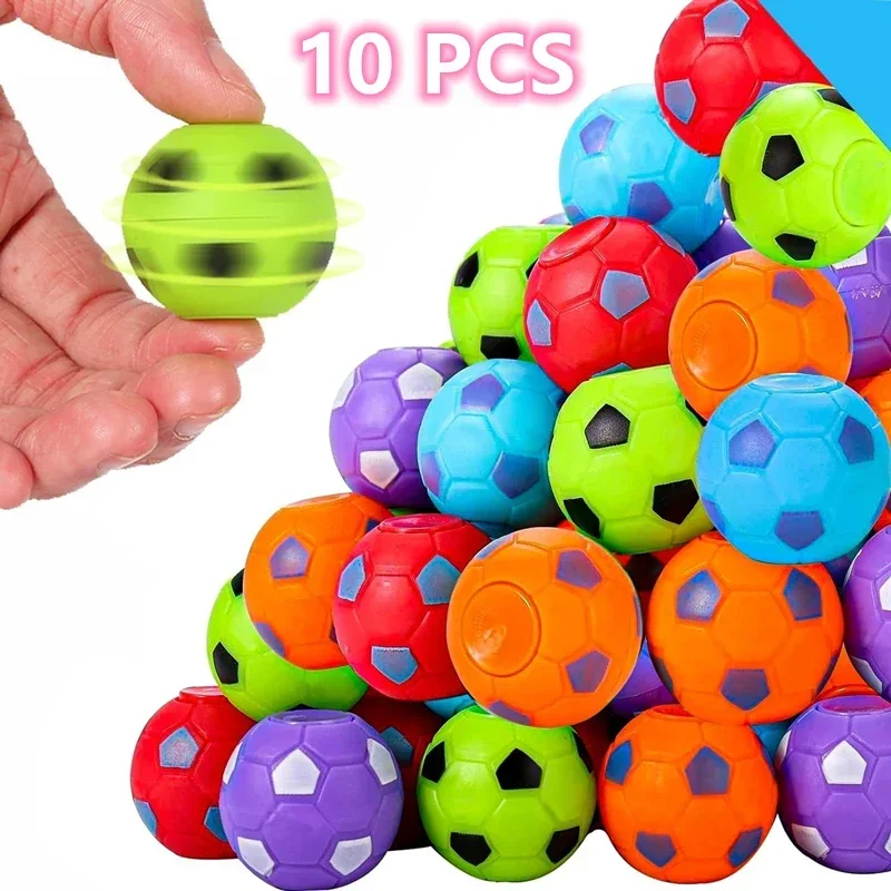 10 PCS Fidget Spinner Sports Balls Party Favors for Kids Goodie Bag Stuffers Treasure Box Toys for Classroom Prizes Return Gifts