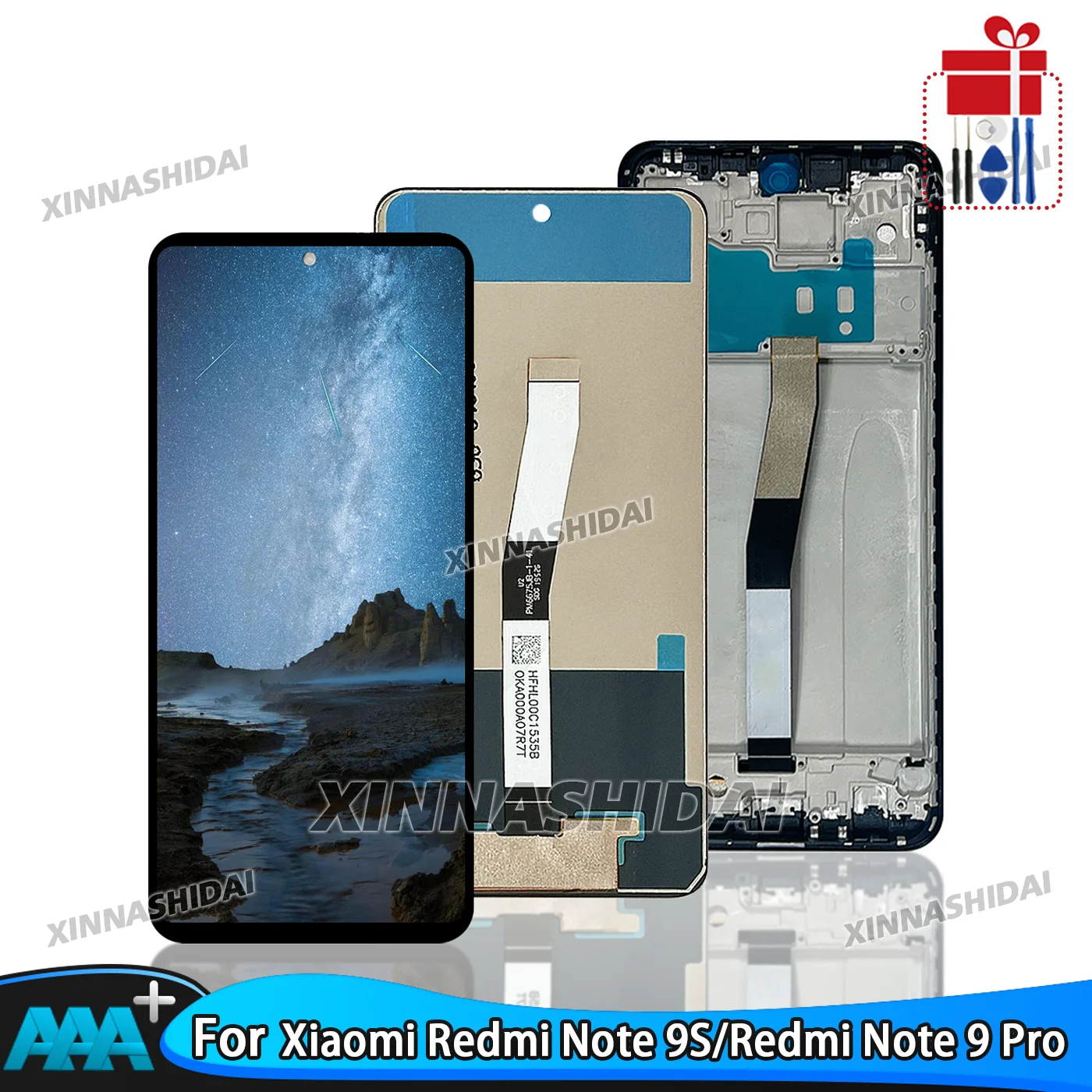 AAA + LCD Für Xiaomi Redmi Hinweis 9S Display M2003J6A1G Touchscreen Digitizer Montage Für Redmi Hinweis 9 Pro LCD ersatz Teile