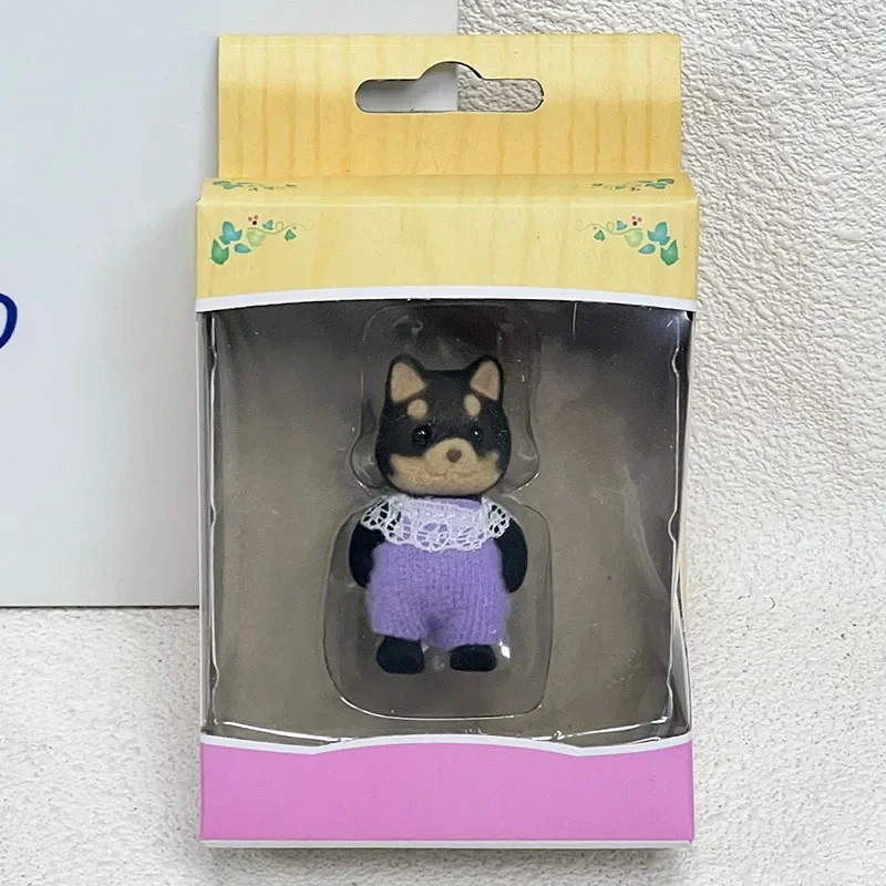 Sylvanians Families muñeca Kawaii nuevas figuras de Anime adorno flocado niños jugar a las casitas Cosplay juguetes clásicos regalo para niños gran oferta