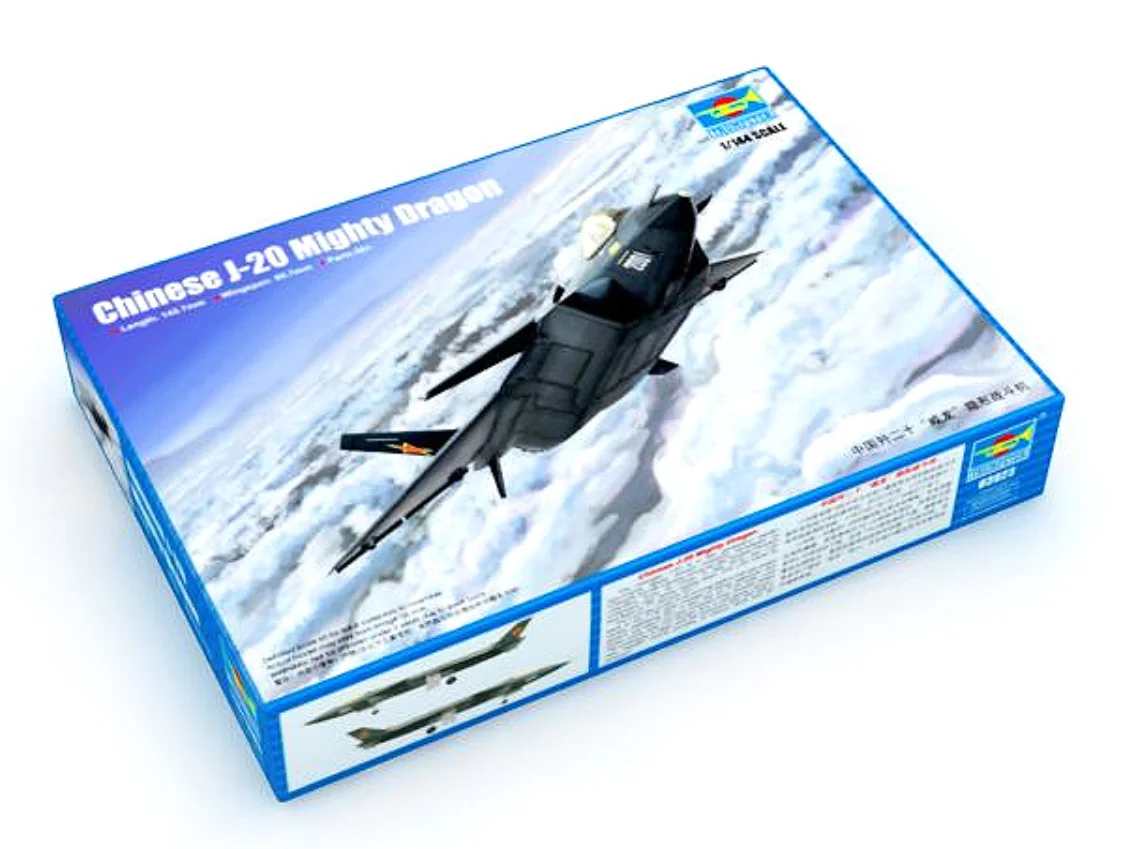 Trumpeter พลาสติกประกอบเครื่องบินชุด 03923 จีน J-20