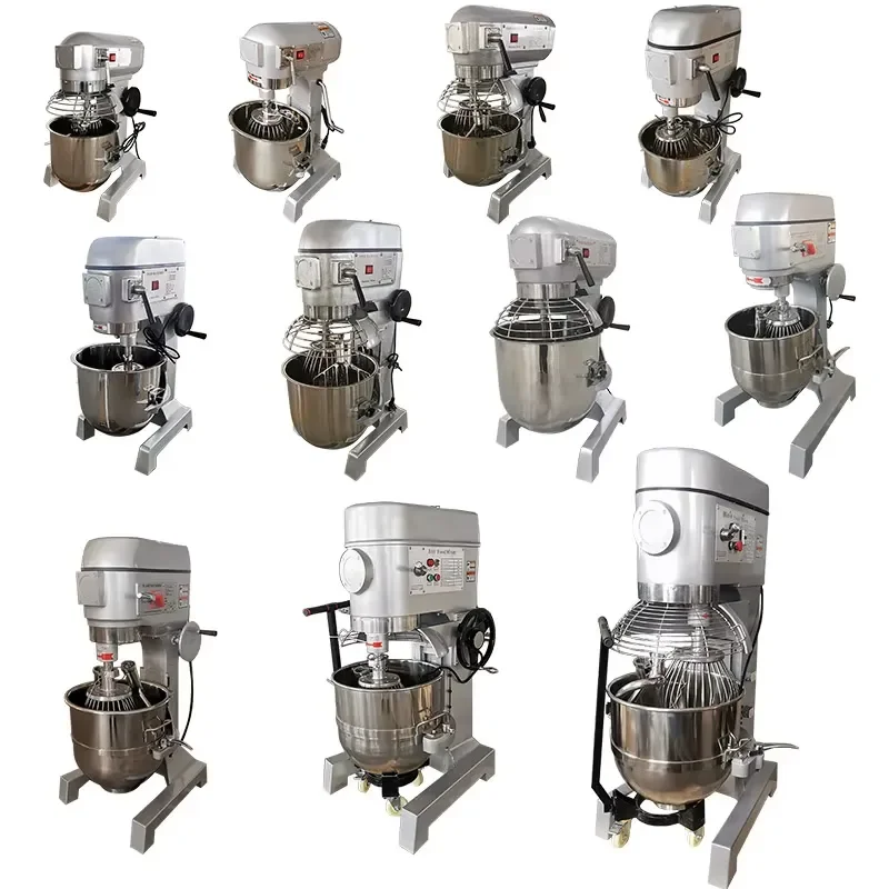 for 10 15 20 25 30 35 40 50 60 80 100 Liters Stainless Steel Dough Cake Mixer Planetary Food Mixer Commercial Grade