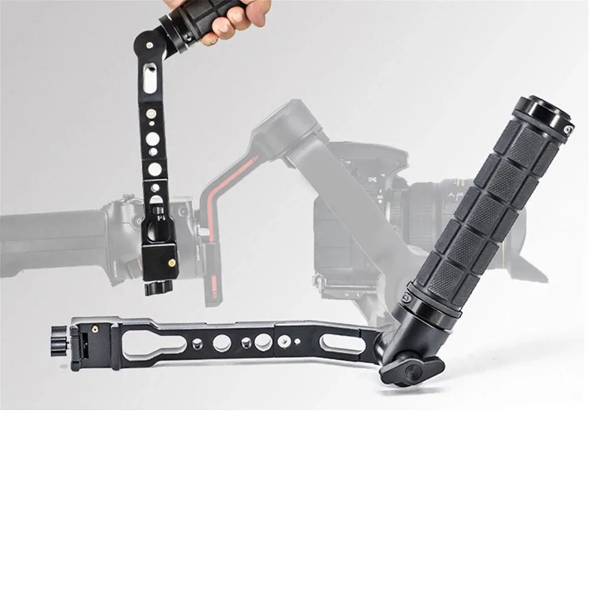SCLS Angle Handle Grip Handgrid Gimbal 1/4 Thread Handheld Stabilizer for Model: RSC2 RS3 RS3mini