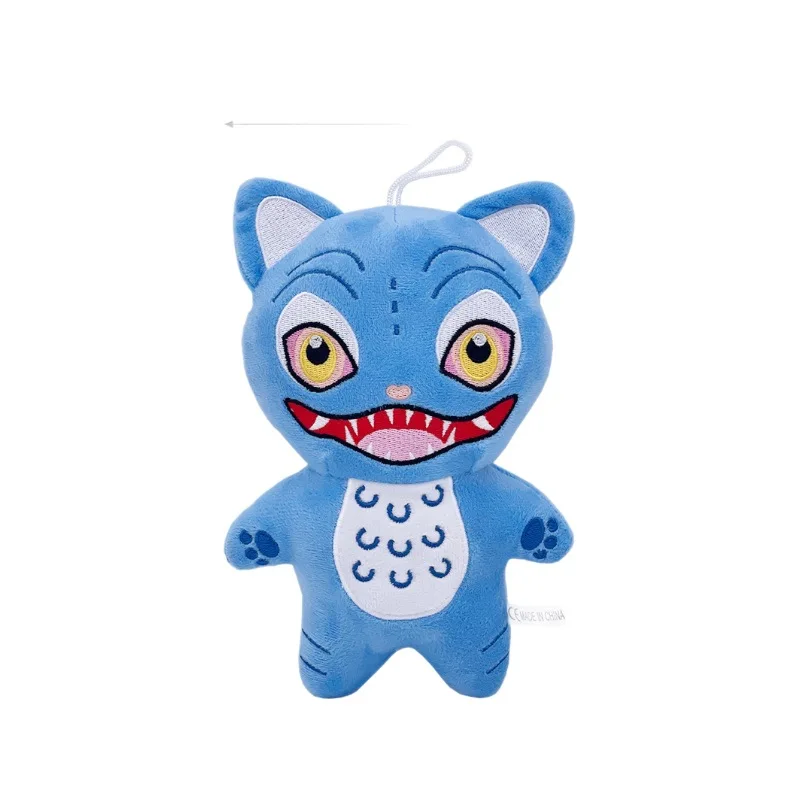 Anime Kpop Demons Hunters Pluszowy Uroczy Fioletowy Tygrys Czarny Kapelusz Sroka z 3 Oczami Potwór Poszukiwacz Dziewczyny Grupy Zespołowej Pluszak Dla Fanów Prezent