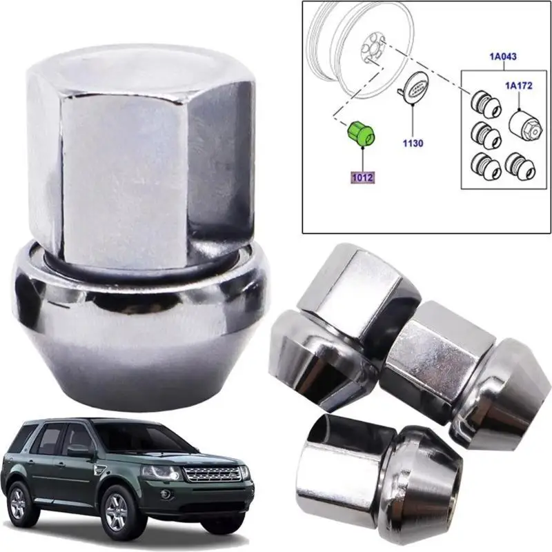31BC High Strength Tire Lug for Rough Terrain Driving, Adventure & Travel, Enhancing Vehicle Safety LR001381, Pack of 5