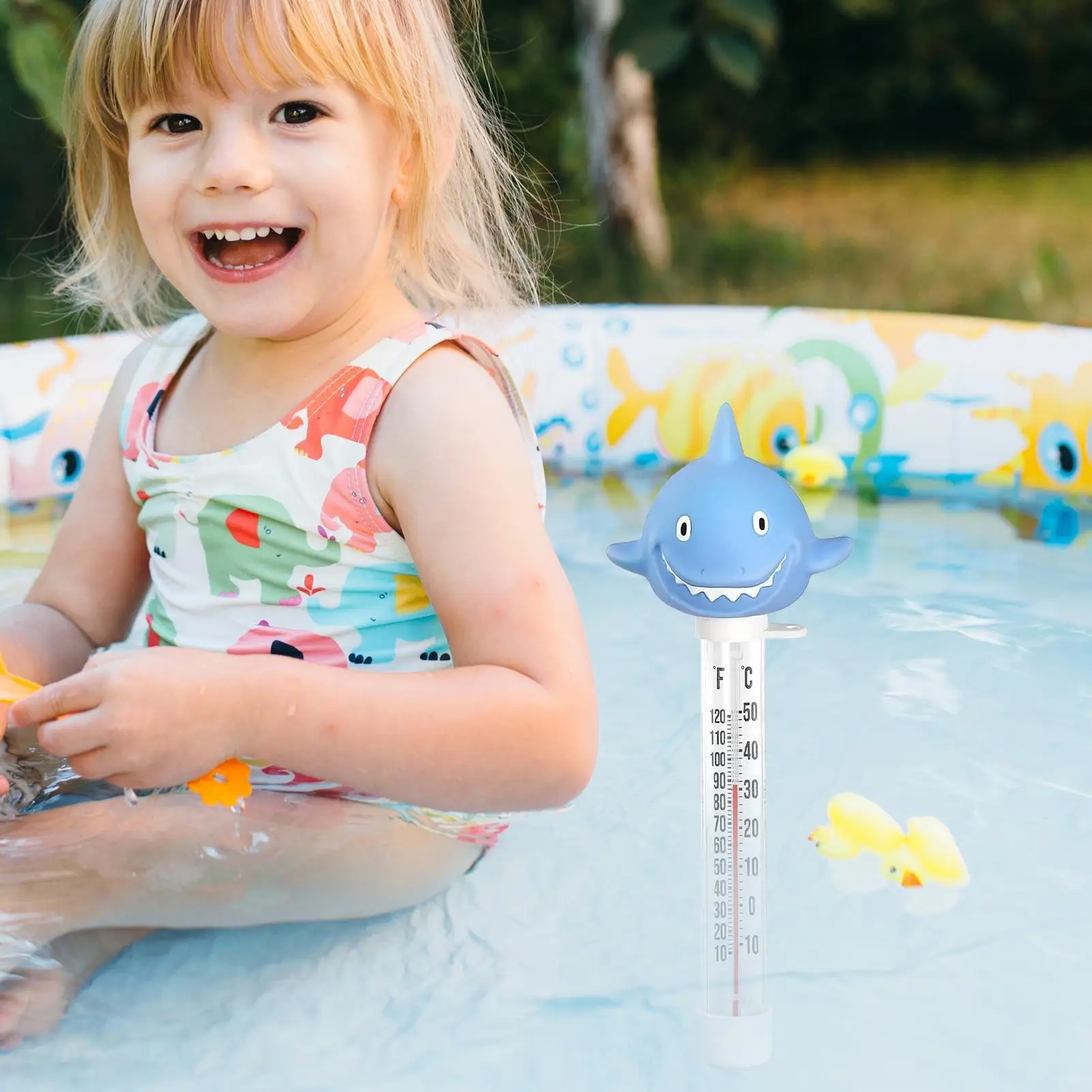 

Датчик температуры бассейна, безопасная ванна, датчик акулы, плавающее устройство контроля температуры воды для аквариума, пруда, ванны в помещении