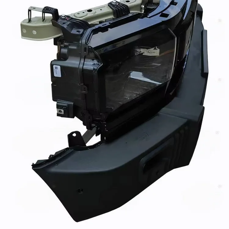 Front Bumper Assembly Body Kit Front Face Assembly with Headlamp Middle Mesh Condenser for Jetour Traveler T2 2023 2024 3