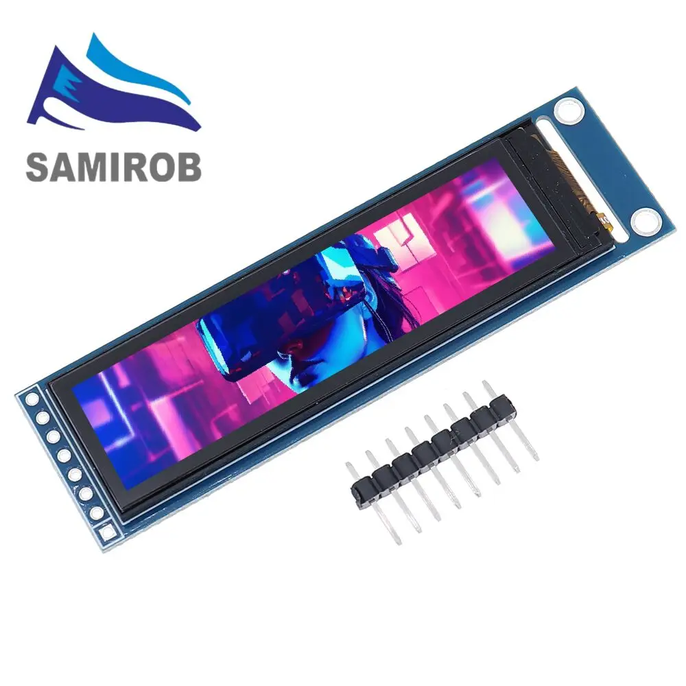 SAMIROB LCD TFT de 2,25 polegadas ST7789 tela pequena 76 * 284 módulo LCD tela colorida SPI de visão completa