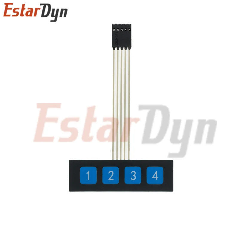 4 12 16 20 Key Button Membrane Switch 1x4 3x4 4x4 4x5 Keys Matrix Array Keyboard Keypad Control Panel DIY Kit For Arduino