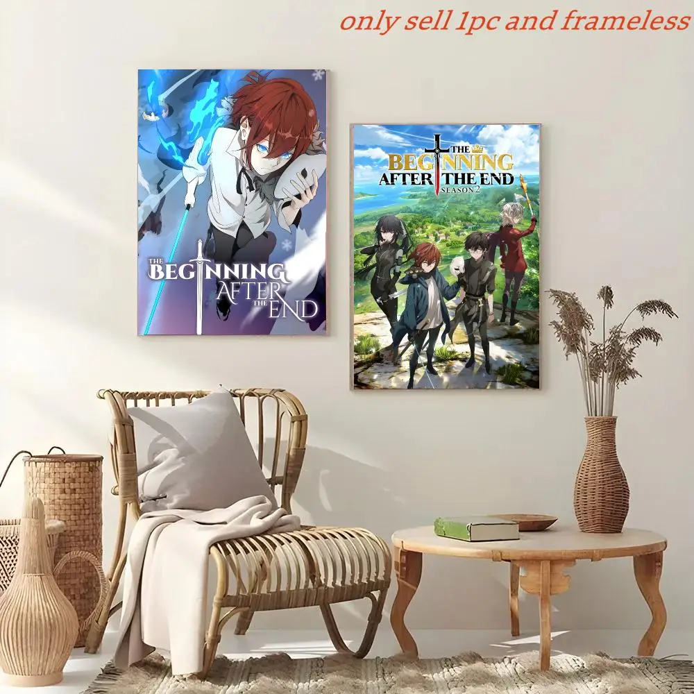 Cartoon The B-Beginning After The End Poster Painting And Print Wall Art Picture For Home Room Decor Gifts