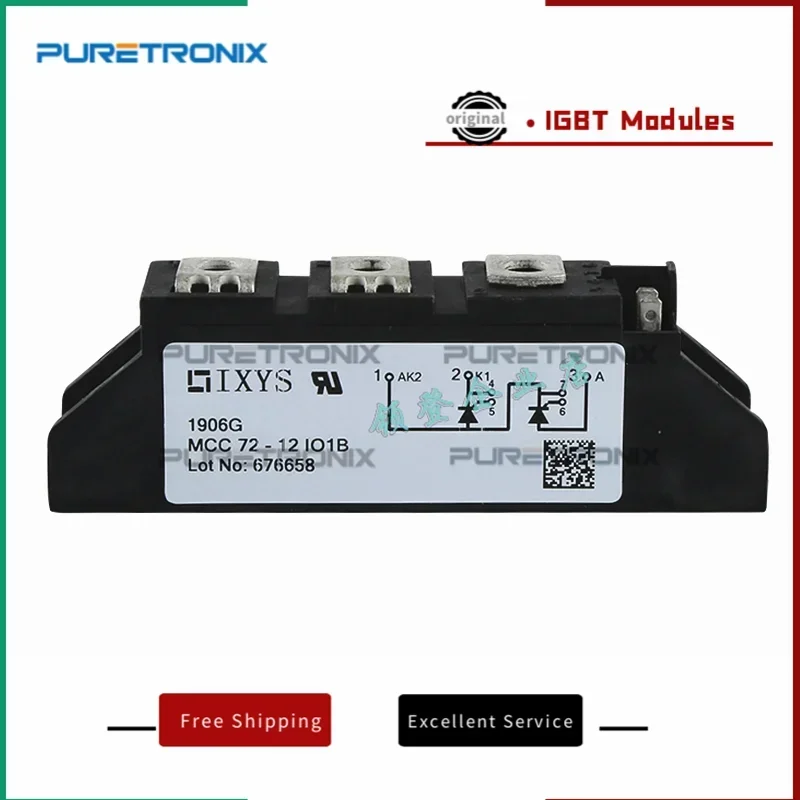 電源モジュールMCC72-08IO1B, MCC72-12IO1B, MCC72-14IO1B, MCC72-16IO1B, MCC72-18IO1B,新品